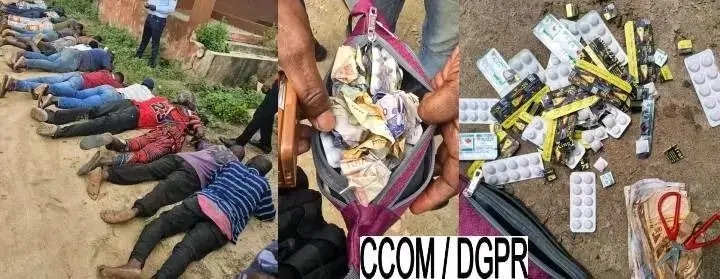 GODOMEY : la Police républicaine démantèle deux ghettos et interpelle 52 personnes lors d'une vaste opération